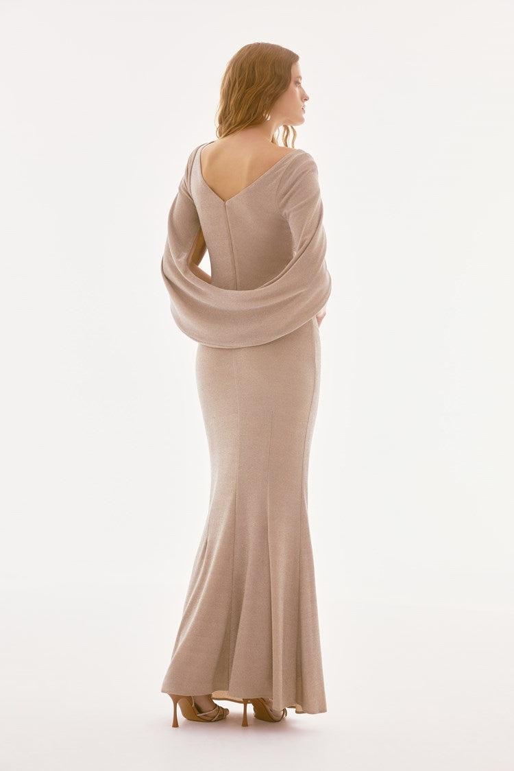 Formal Floor-length Sheath Dress