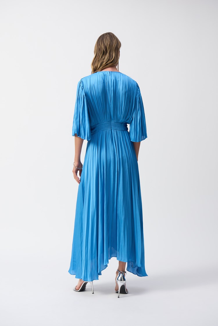 Maxi A-line V-neck Dress