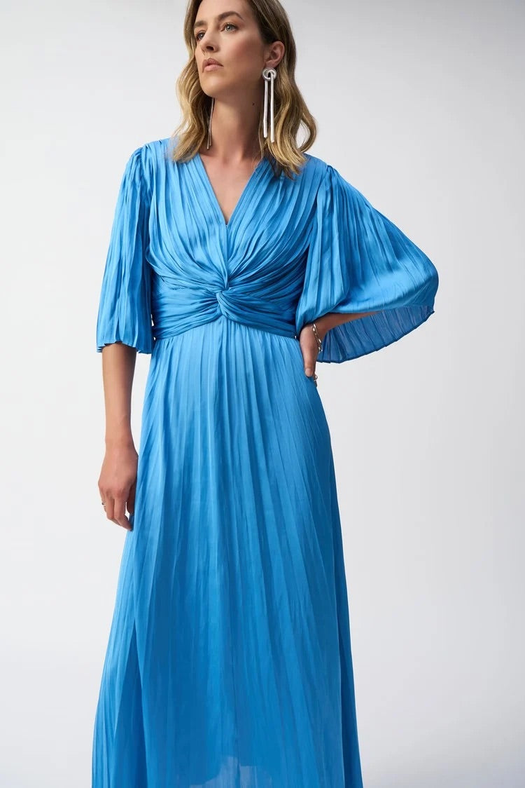 Maxi A-line V-neck Dress