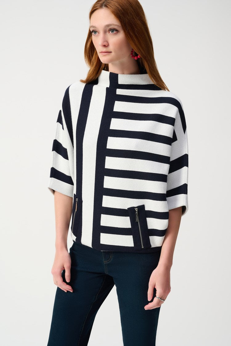 Relaxed Fit Striped Top