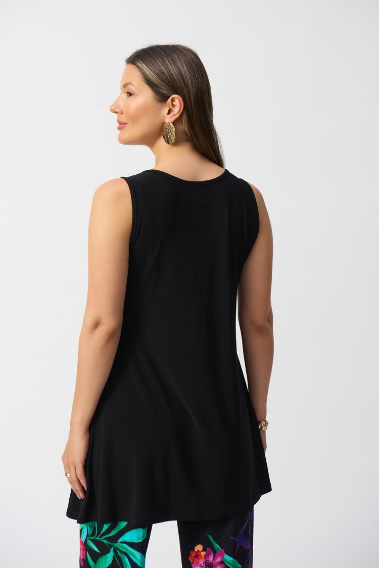 Casual Scoop Neck Tunic