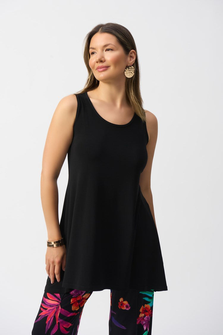 Casual Scoop Neck Tunic