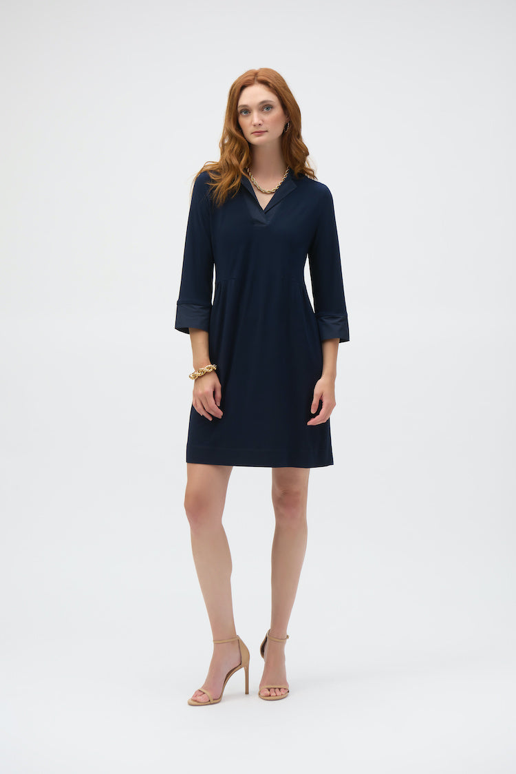 Knee-length Shift Dress