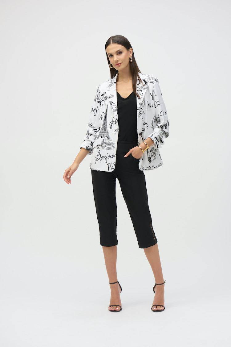 Casual Notched Lapel Jacket