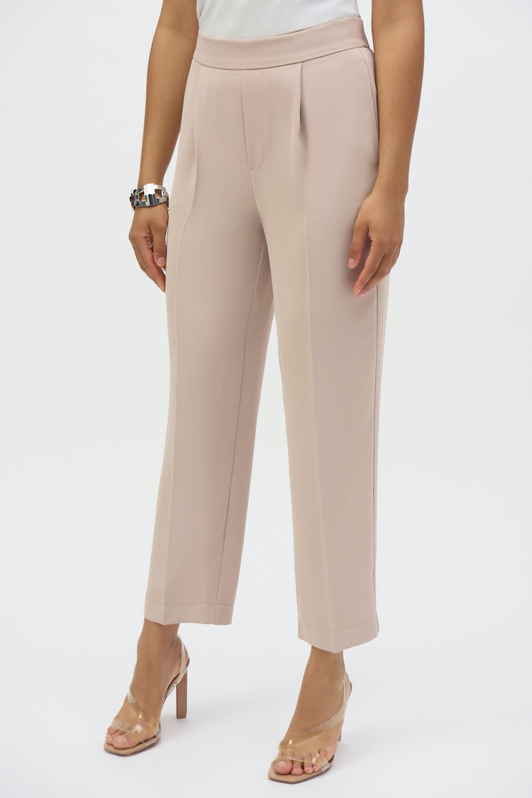 Mid-rise Pleated Trousers