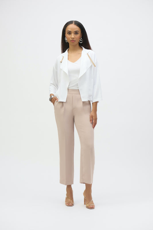 Mid-rise Pleated Trousers