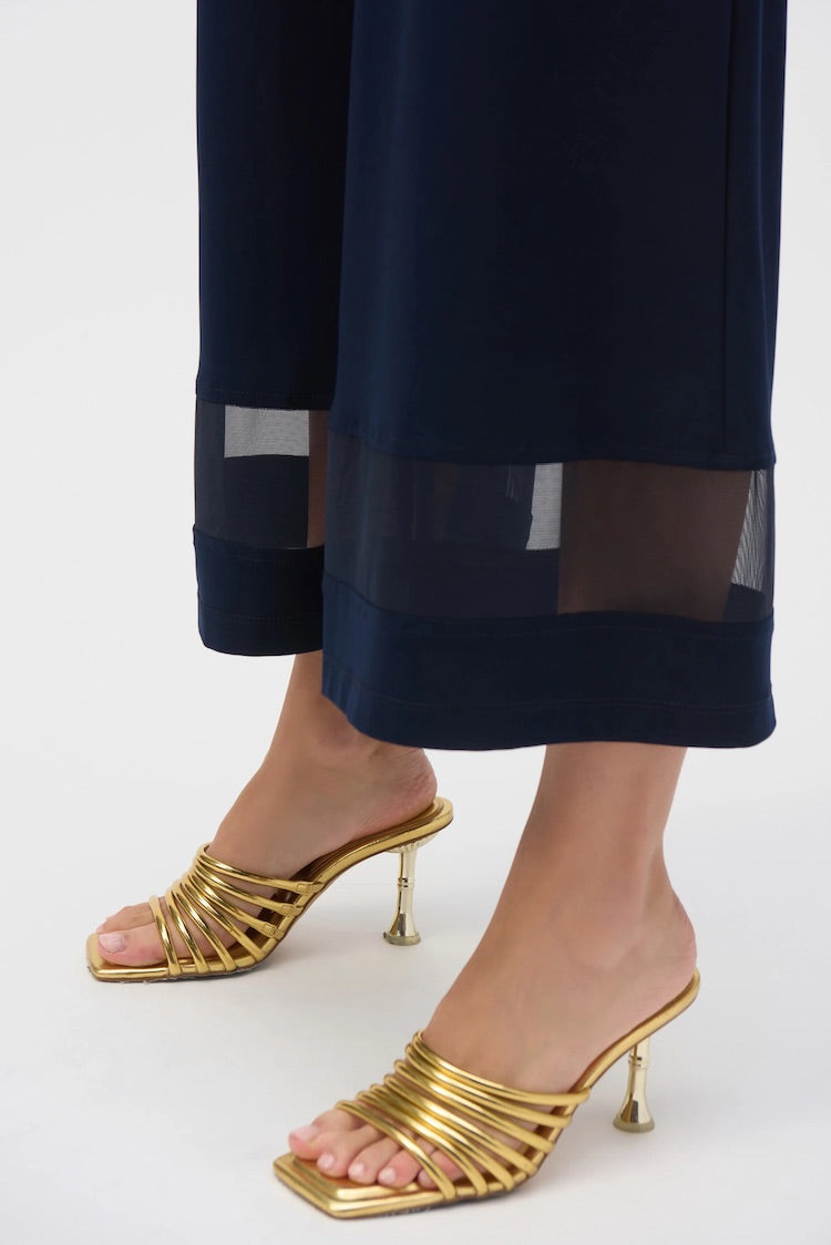 High-waisted Wide-leg Trousers