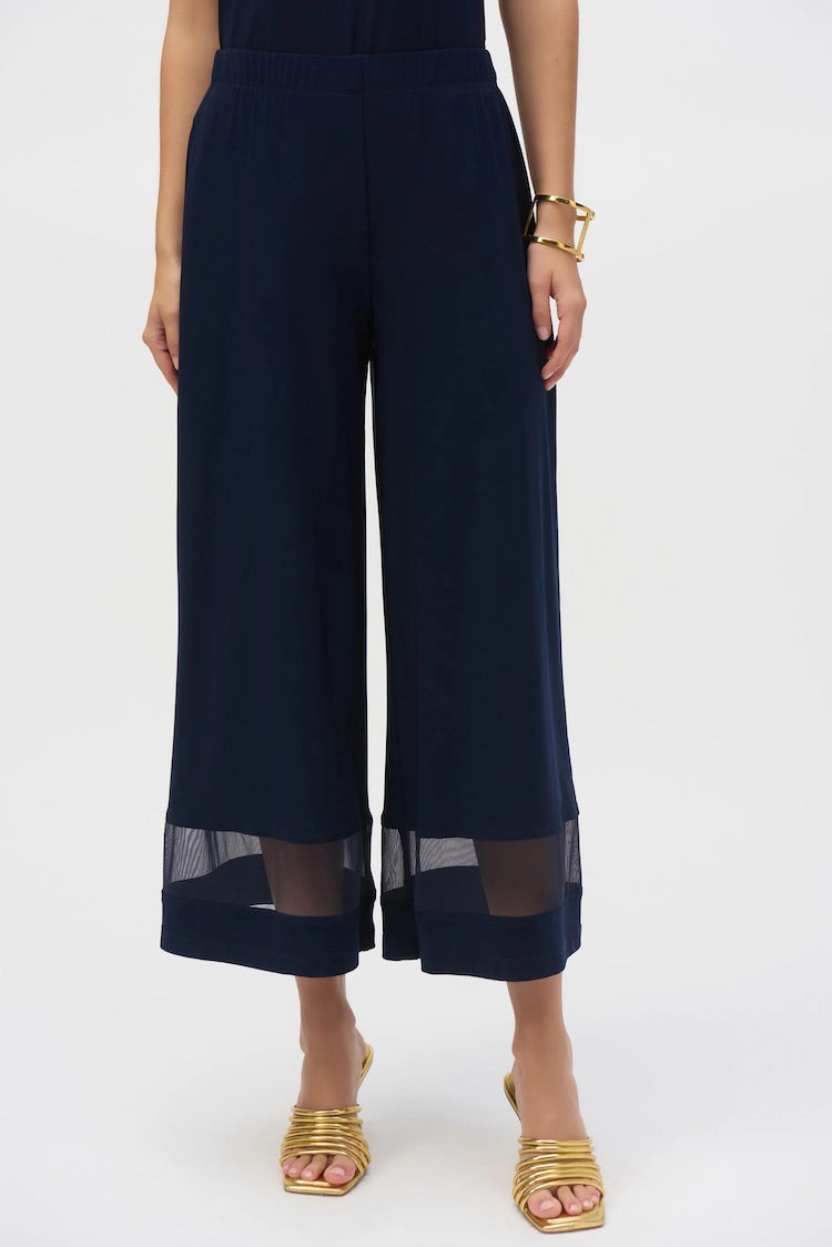 High-waisted Wide-leg Trousers