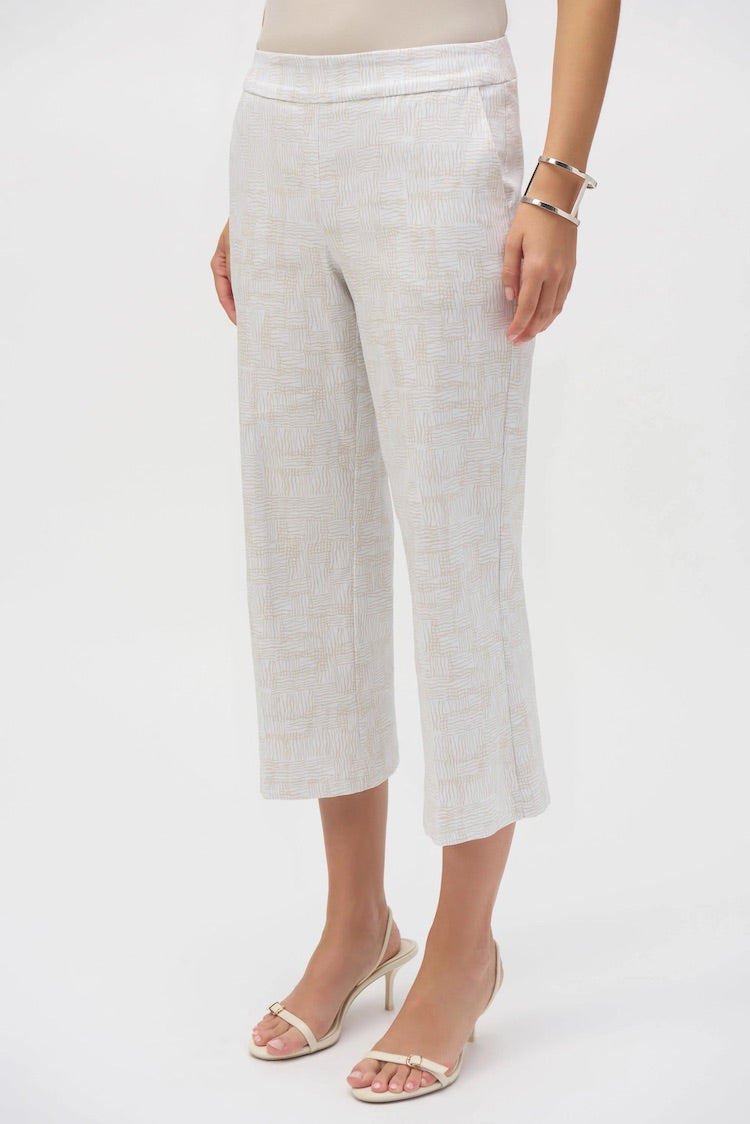 Patterned Casual Trousers