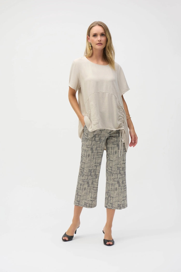 Patterned Casual Trousers