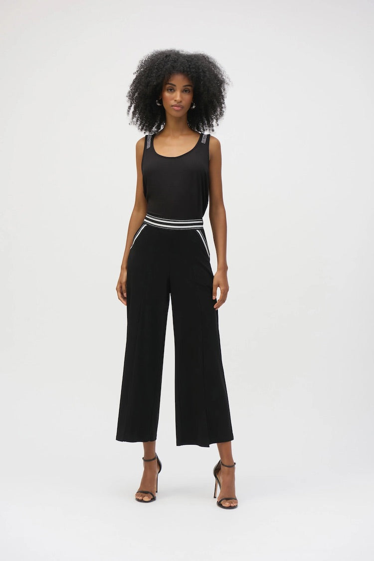 Wide-leg Full-length Trousers