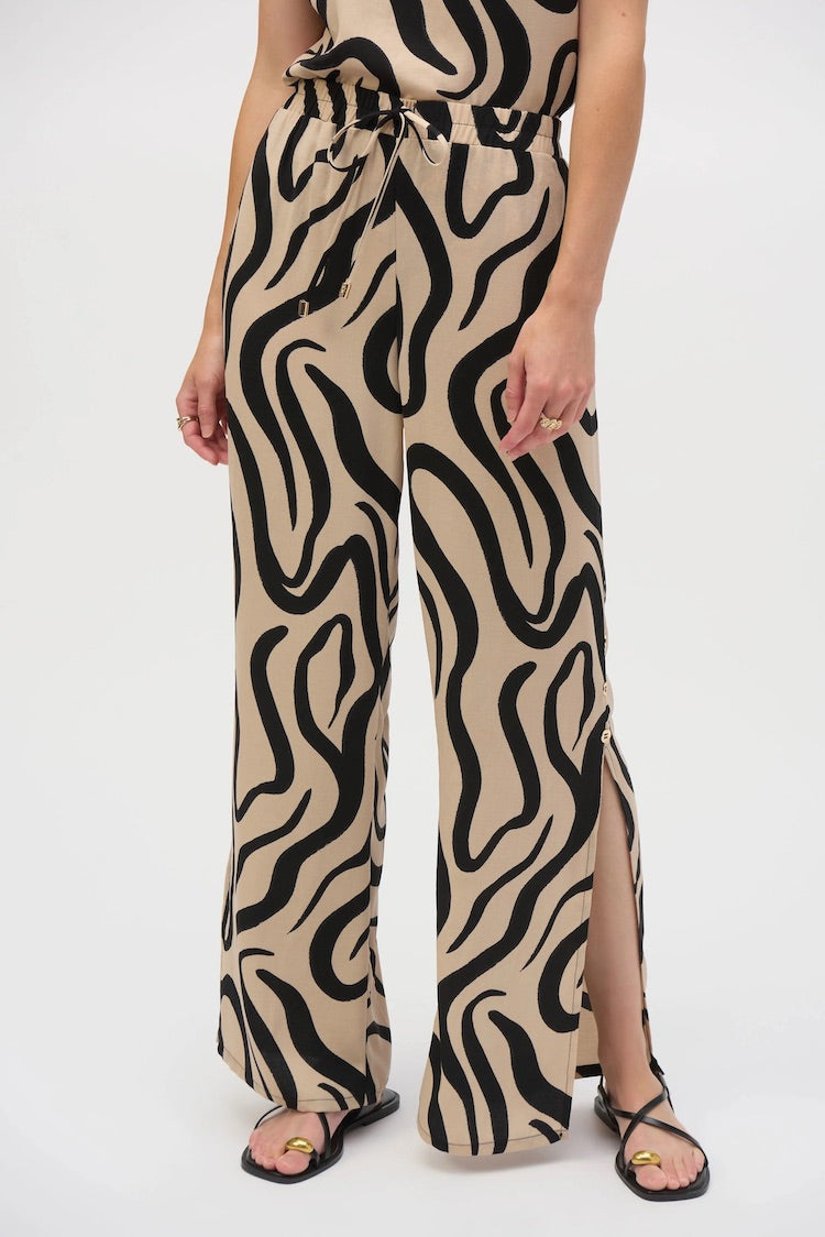 Relaxed Abstract Trousers