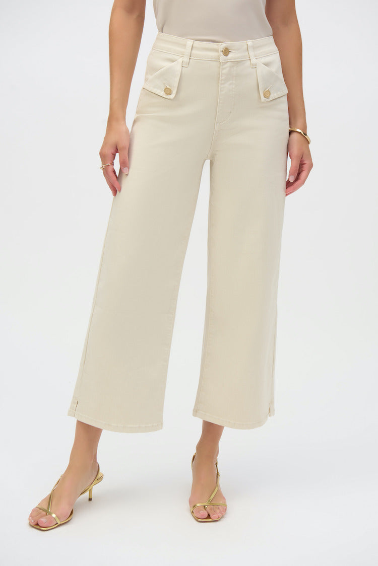 Mid-rise Wide-leg Trousers