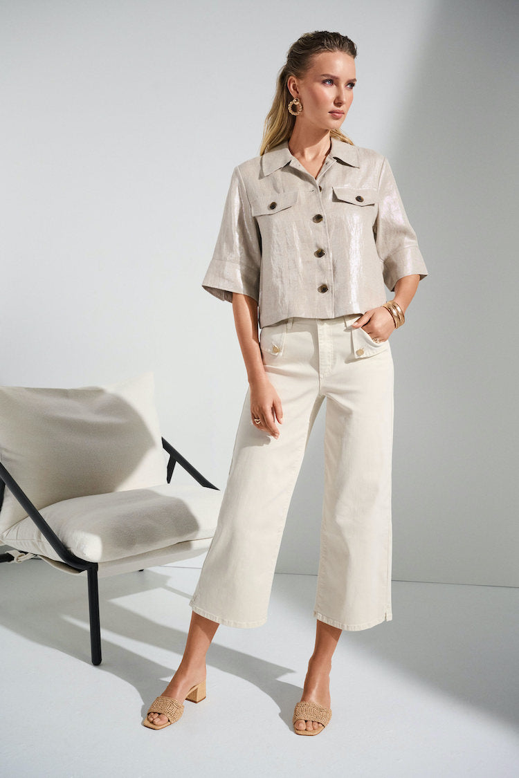 Mid-rise Wide-leg Trousers