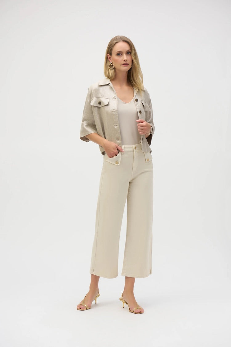 Mid-rise Wide-leg Trousers