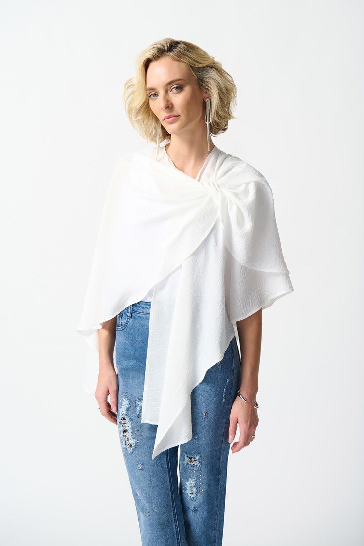 Gathered Front Cape