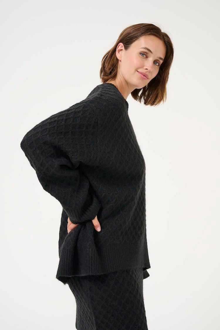 KAseelma Knit Oversized Sweater