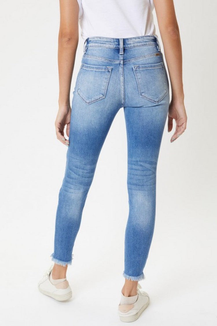 Jean skinny Lys effet vieilli