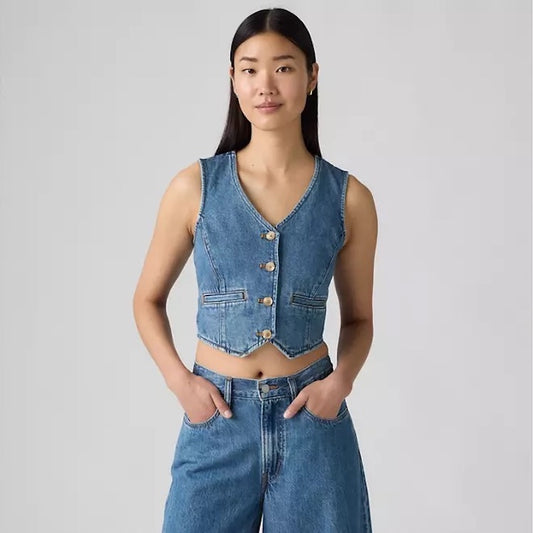 Amore Denim Vest