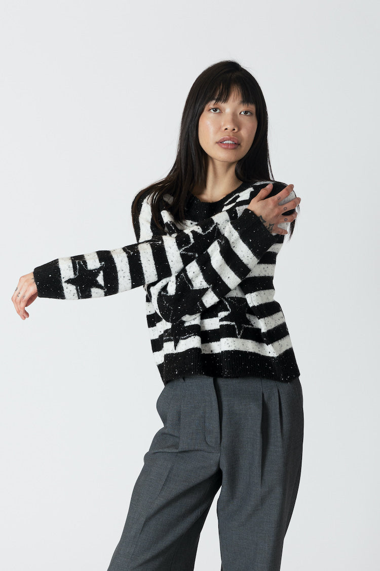 Jesse Stripe And Stars Sweater