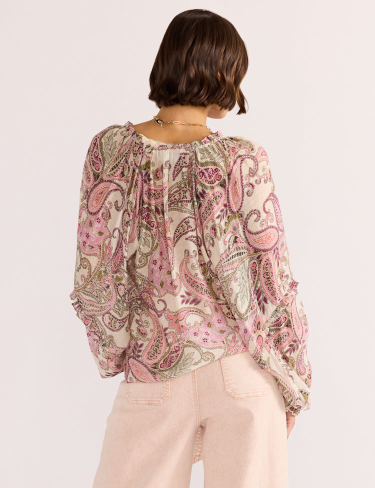 Cadence Long Sleeve Blouse