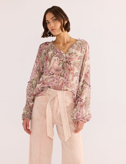 Cadence Long Sleeve Blouse