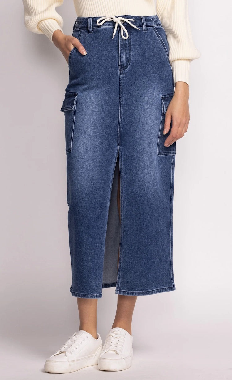 Renee Denim Skirt