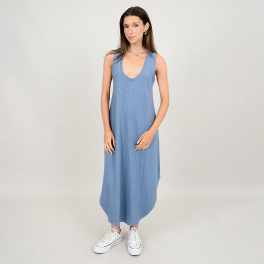 Sky Scoop Tank Dress