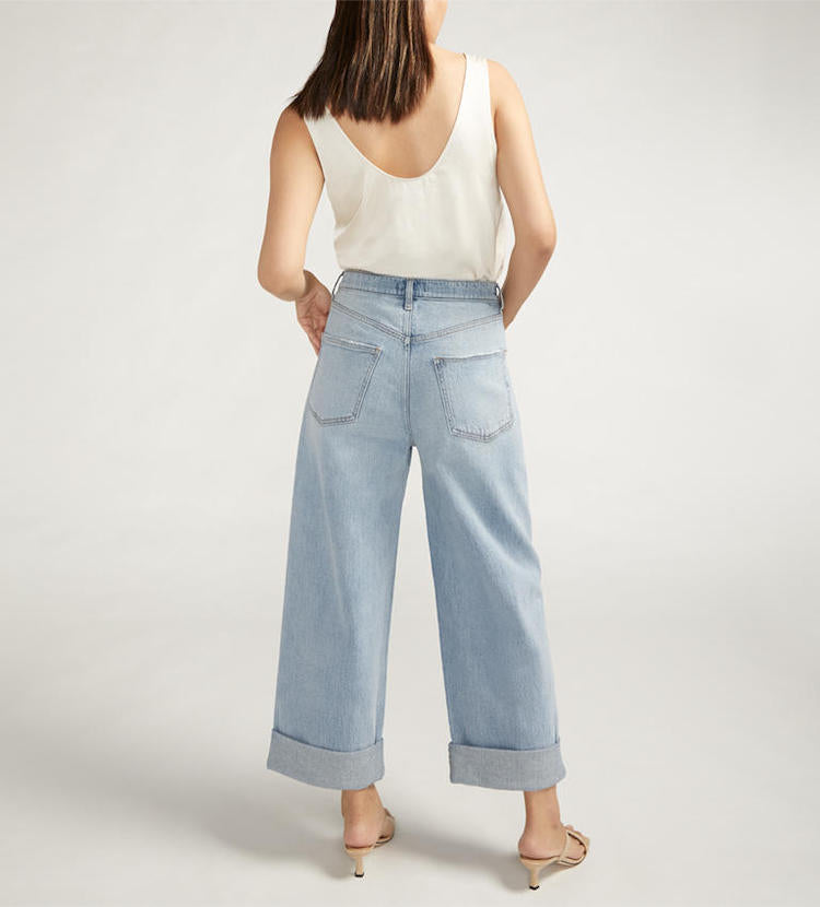 Baggy Wide Leg Crop