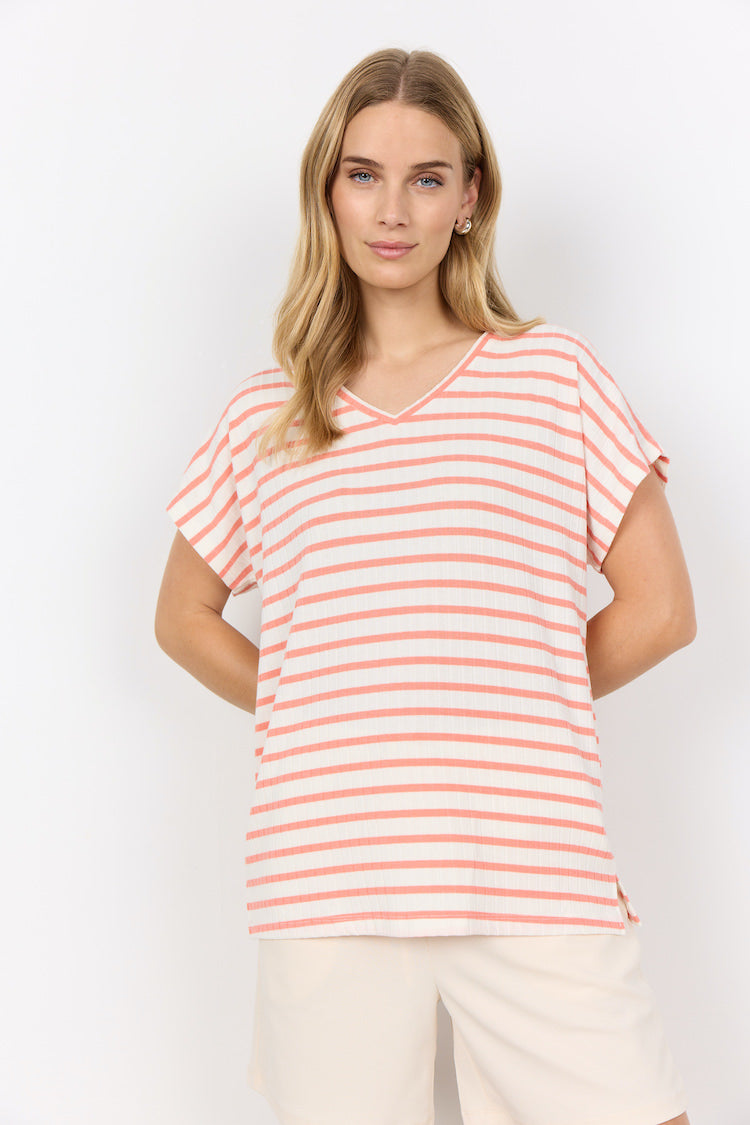 V-Neck Stripe Shirt