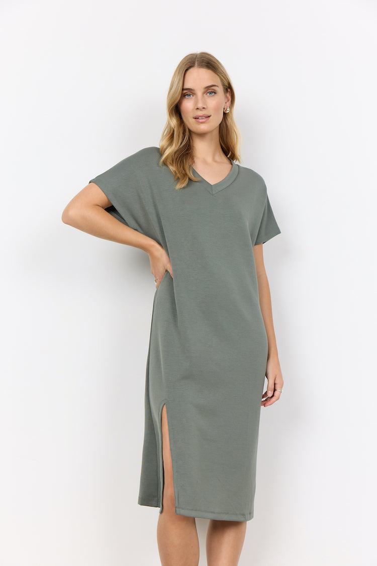 Banu V-Neck T-Shirt Dress