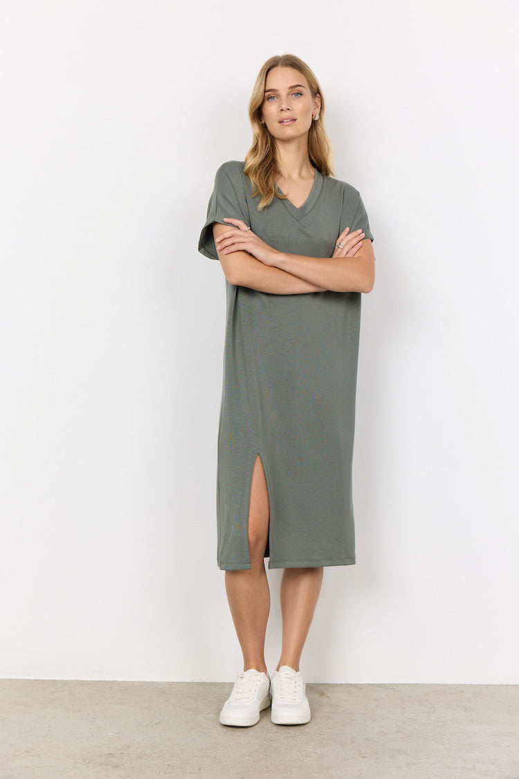 Banu V-Neck T-Shirt Dress