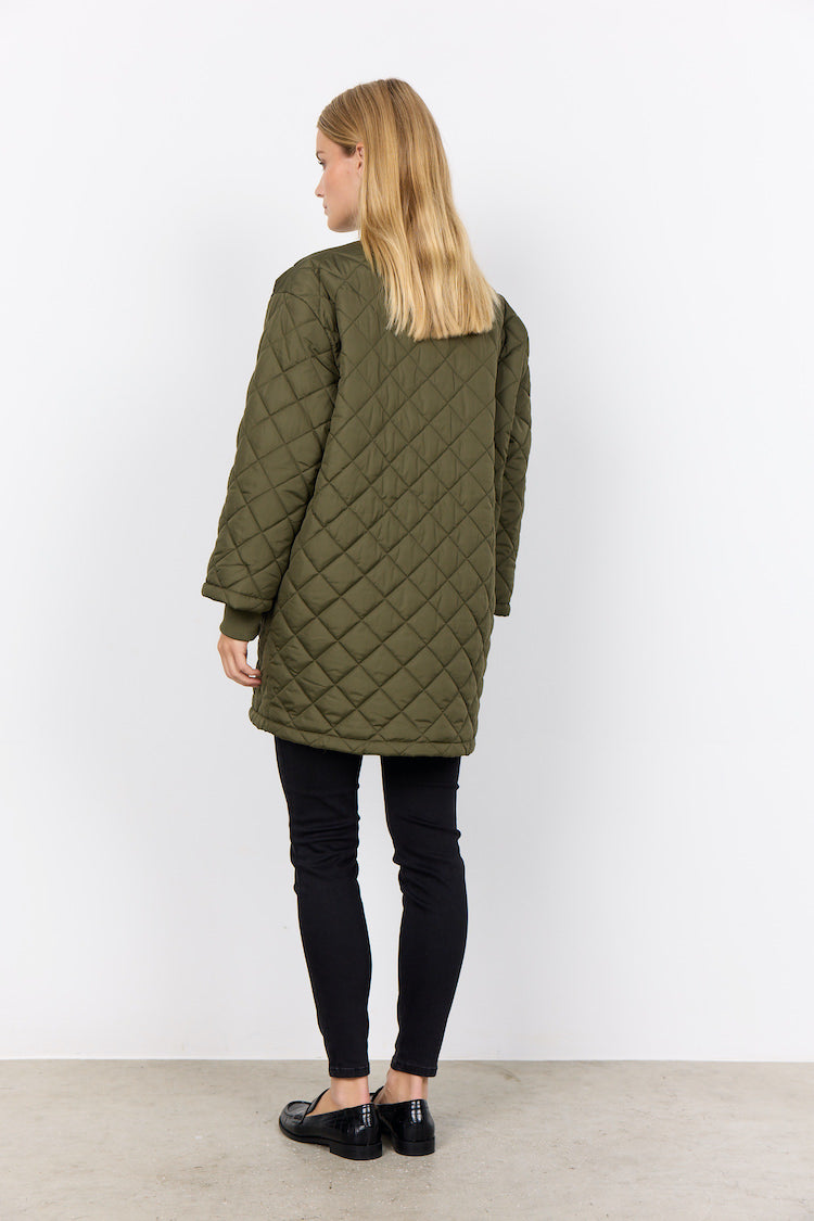 Quilted Zip Up Jacket