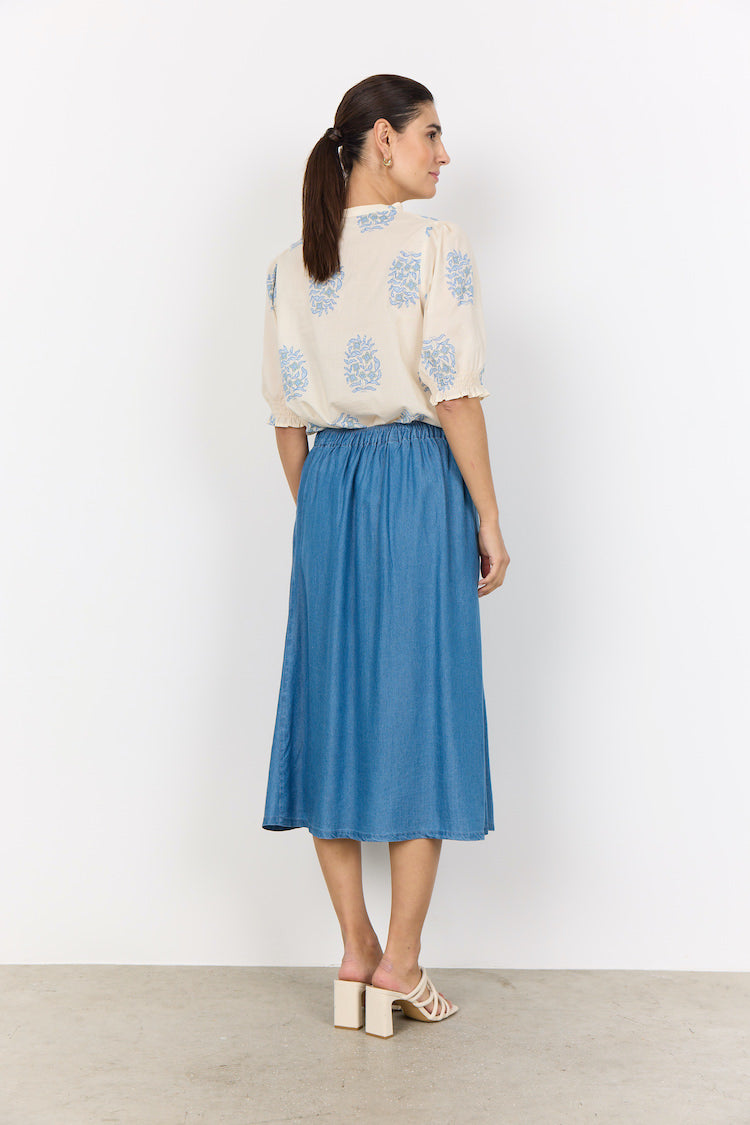 Flowy Midi Skirt