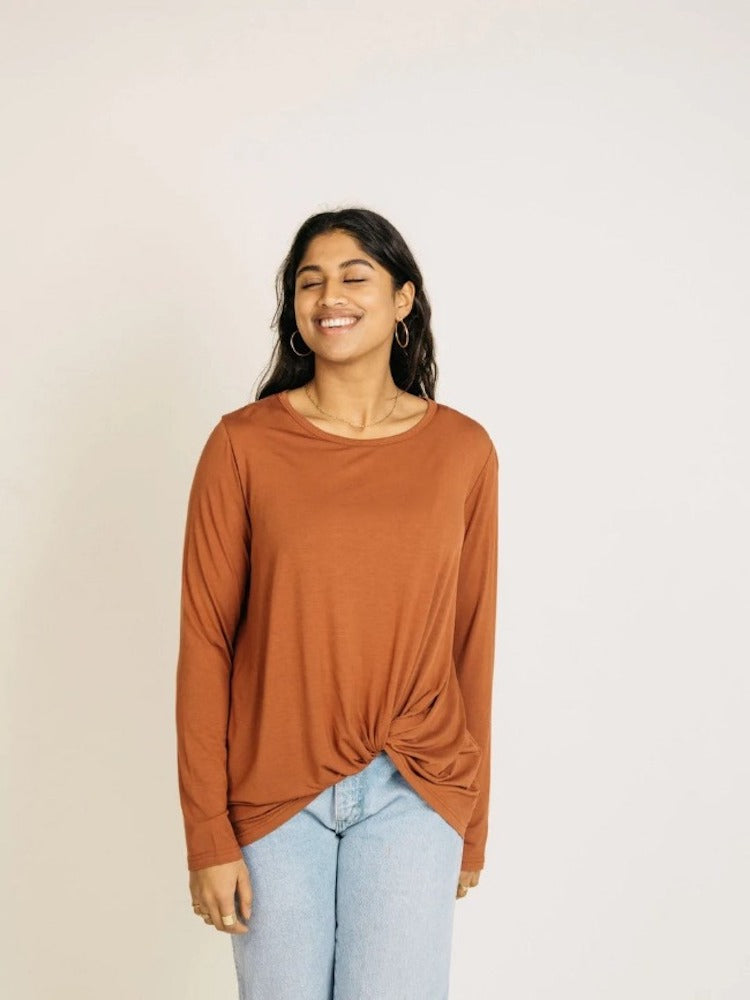 Knotty Long Sleeve Tee