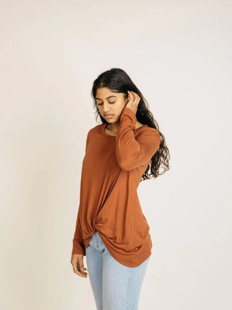 Knotty Long Sleeve Tee