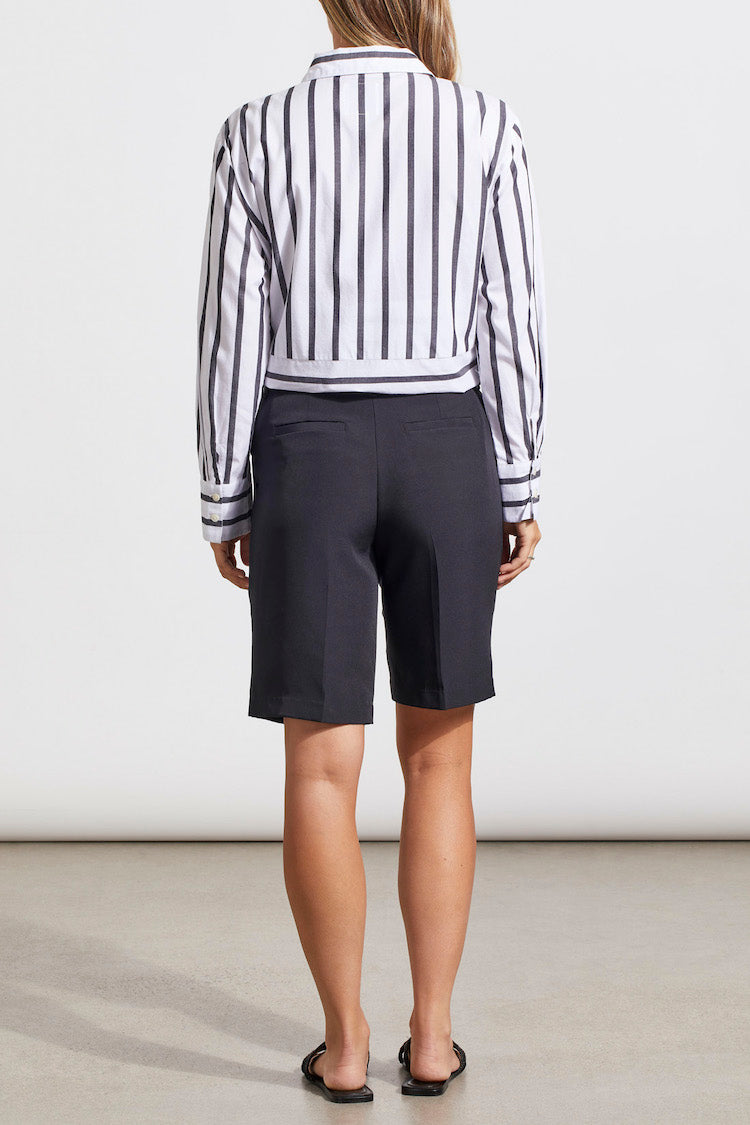 Bermuda Short with Pleats