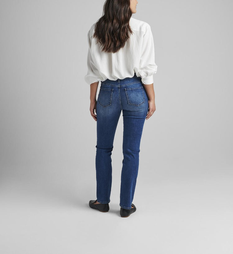 Ruby Mid Rise Straight Leg Jean