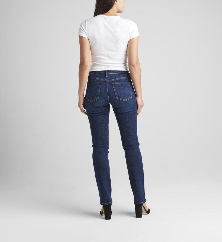 Ruby Mid Rise Straight Leg Jean