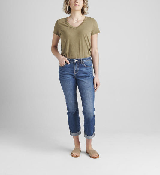 Jean boyfriend taille mi-haute Carter